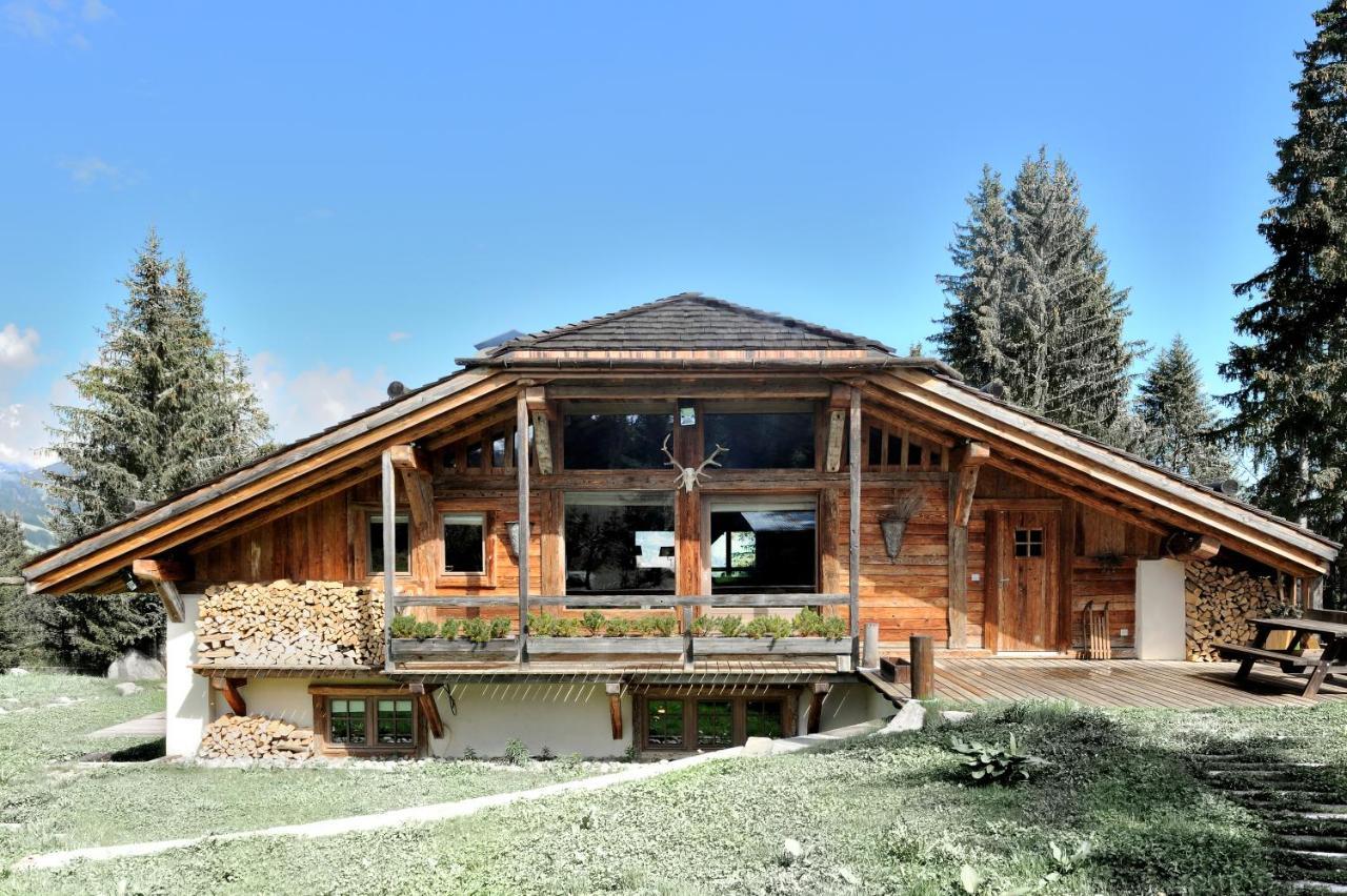 Chalet Javen - 520M2 Avec Piscine Chauffee Et Home Cinema Megeve Bagian luar foto