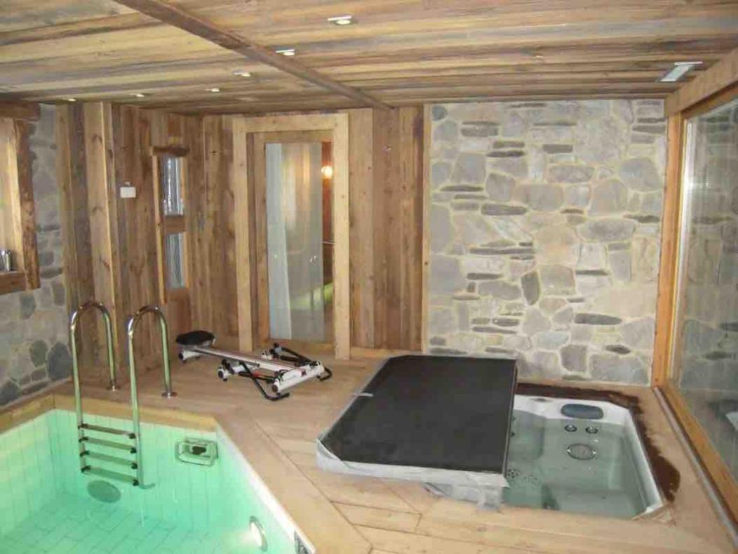 Chalet Javen - 520M2 Avec Piscine Chauffee Et Home Cinema Megeve Bagian luar foto